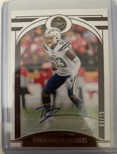 Derwin James Jr. 2020 Legacy Auto #03/75--Chargers