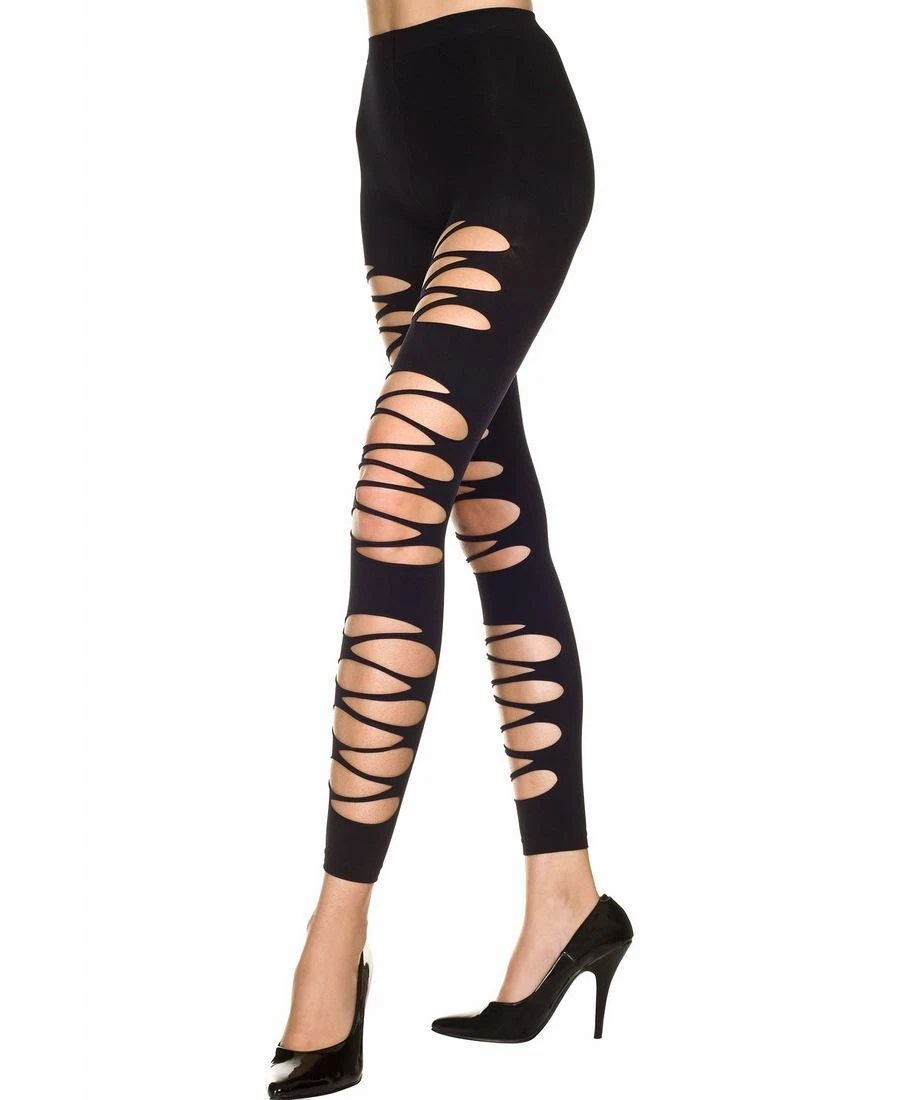 Comfort E Stile Su Misura: Jeans Skinny Neri Strappati Perfetto Per Le Acquirenti - Foto 4