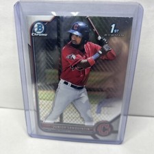 2022 Bowman Chrome 1st Junior Sanquintin Cleveland Guardians