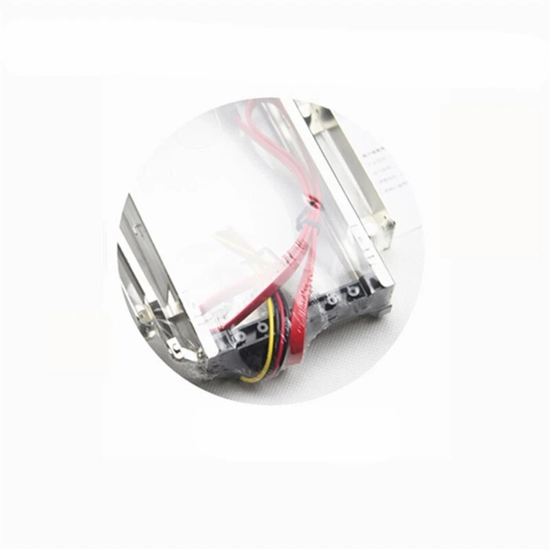 3.5" HDD To 5.25" Bay Rack Mount SATA Hard Drive Adapter Extraction Rack New - Image 2 of 4