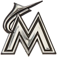 Team Pro Mark Miami Marlins Automotive Team Emblem