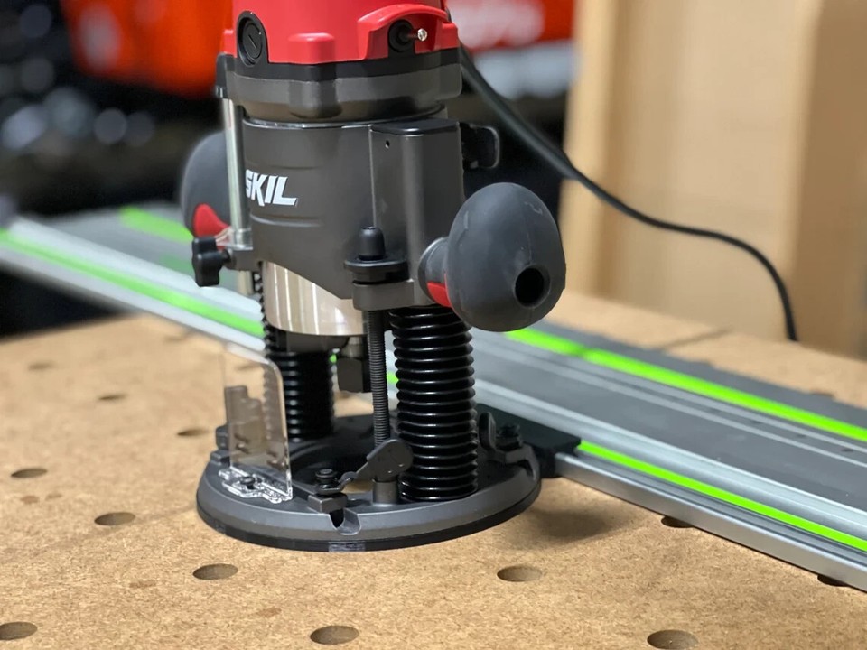 Skil Plunge Router Adapter for Makita Festool Track Saw Rails RT1322-00 ...
