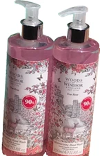 Woods of Windsor 🇬🇧 TRUE ROSE MOISTURIZING HAND WASH 2 X 11.8 FL.OZ