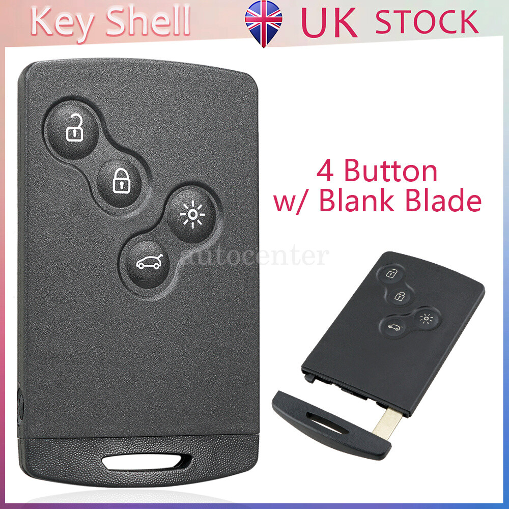 Ontto Car Key Case Suitable For Renault Arkana Megane Espace Scenic Laguna Koleos Clio Master Bus Zoe Car Remote Control Key Fob Leather Protective Cover Key Box A Black - View #3