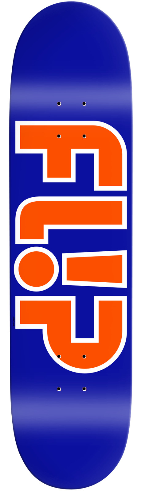FLIP Team Outlined Blue 8.25" - Skateboard Deck