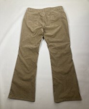 Tommy Hilfiger Light Brown Corduroy Bootcut Pants Women's Size 16