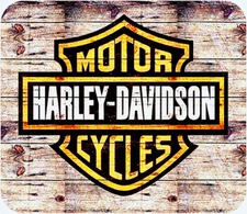Harley Davidson Motorcycle Computer / Laptop Mouse Pad