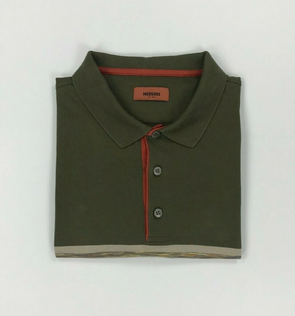 Mens missoni cheap polo sale