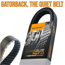 NEW 4040332, 4040335 Serpentine Belt-Continental Elite Gatorback Belt