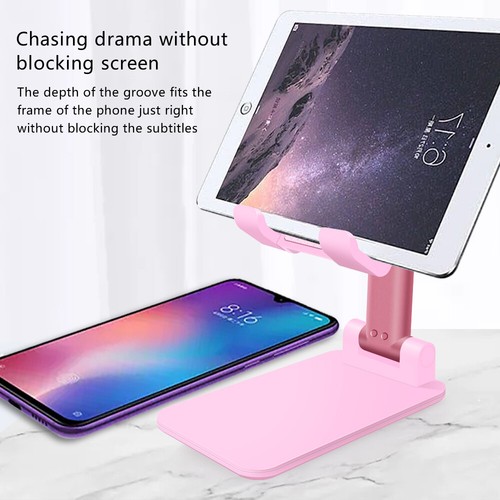Support de tablette universel réglable support de bureau support pour téléphone portable iPad onglet - Photo 13 sur 26