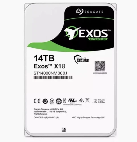 Disco duro Compatibe ST14000NM000J Seagate Exos X18 14 TB SATA 6 Gb/s 256 MB 7200 rpm - Imagen 1 de 3