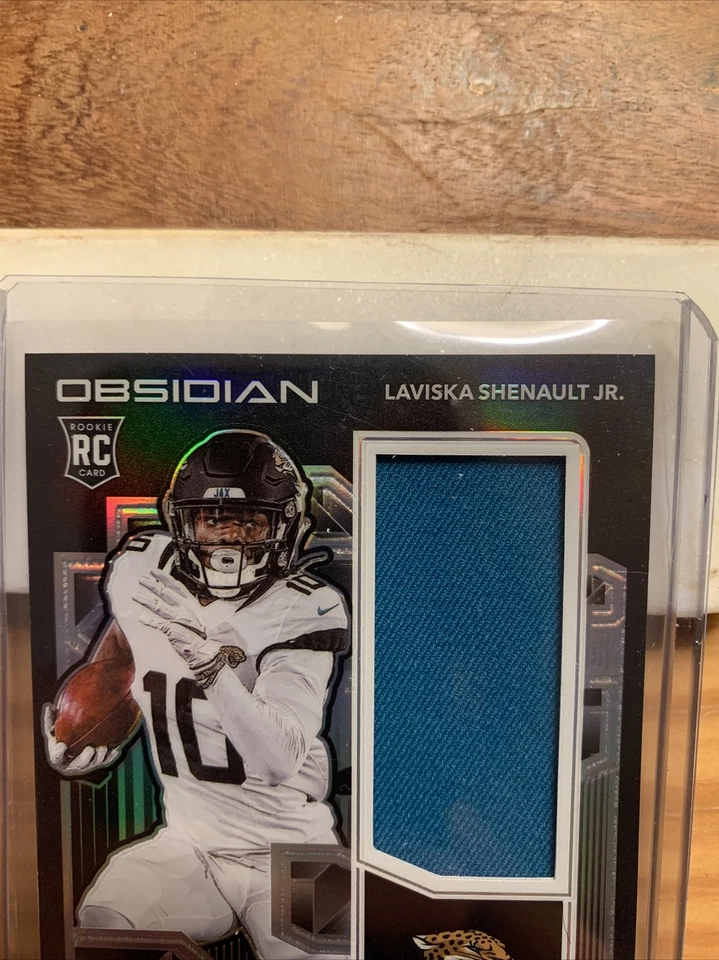 2020 Obsidian Laviska Shenault Jr. Eruption Patch #1/100 #RE17 RC - Image 2 of 4