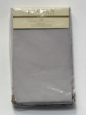 Rare NEW RALPH Lauren 1 EURO PILLOW SHAM Huntley PEARL GRAY Lots Listed