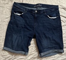 Universal Thread Bermuda blue denim jeans shorts women's 20WR pre owned
