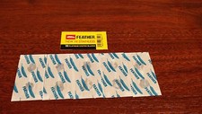 5 FEATHER New Hi-Stainless Platinum Coated Double Edge Razor Blades - Japan