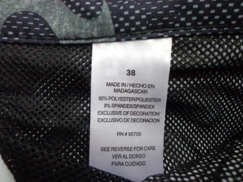 Short cargo hybride à ceinture extensible Iron Co gris camouflage taille 38 - Photo 5/7