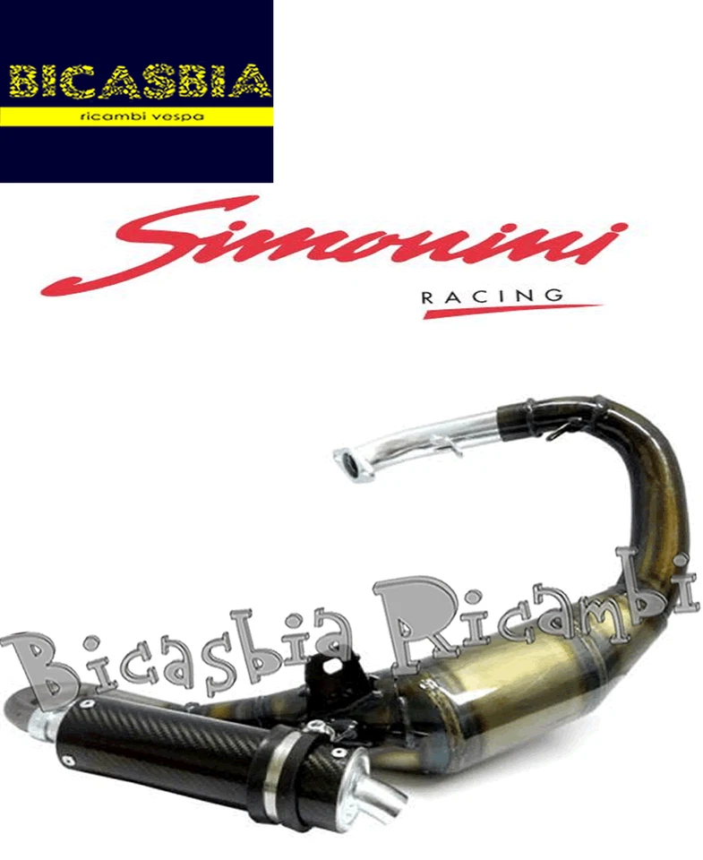 6226 - MARMITTA SIMONINI VESPA 50 125 PK S XL N V RUSH FL FL2 - BICASBIA