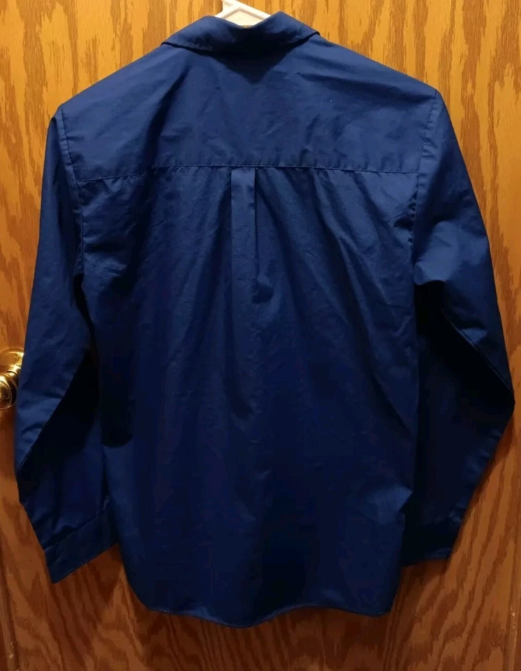 Camisa de vestir George para niños color azul talla XXL 18 Foto 2 de 3