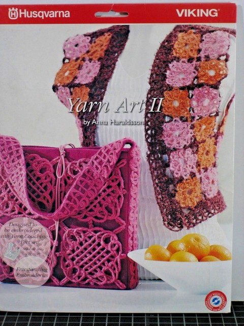 Husqvarna Viking Yarn Art Machine Embroidery 252 For Sale Online