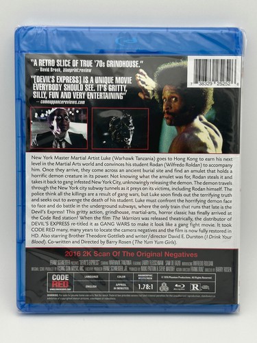 Devil's Express (1976) Blu-ray Code Red 70s Blaxploitation Kung Fu Action Horror - Imagen 2 de 3