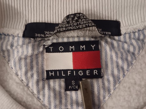VTG Tommy Hilfiger Big Crest Sweatshirt Kith Outdoors Sailing VETEMENTS Athletic - Picture 4 of 8