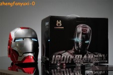 2023 New Iron Man MK5 Helmet 8-Piece Opening Closing Electric Mask Voice Control