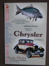 Carte Postale Publicitaire - CHRYSLER CORPORATION