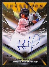 2023 Bowman Inception JORGE BARROSA 28/50 Gold Foil AUTO Diamondbacks