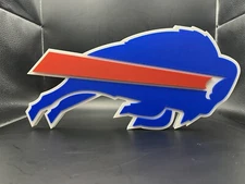 Buffalo Bills Logo Sign Display | 3D Wall Desk Shelf Art