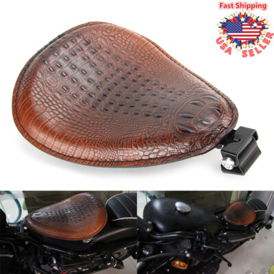 Solo Driver Seat Spring Alligator Bracket Kit For Chopper Bobber Harley XL883 US