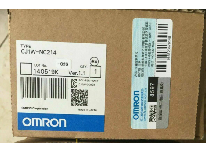 1PC Omron CJ1W-NC214 Position Control Units CJ1W-NC214 Brand New