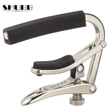 Shubb C1 Standard Capo for Steel String Guitar - Polished Nickel