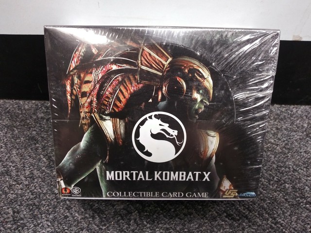 Jasco Games UFS Card Game MORTAL COMBAT X Booster Box Sealed English 
