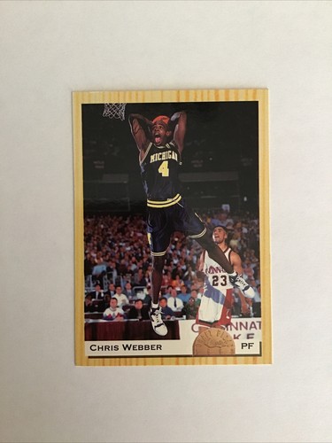 1993 Classic Chris Webber Draft Picks #1 Michigan - 第 1/3 張圖片