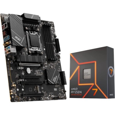 INLAND AMD Ryzen 7 7700X 8-Core 16-Thread AM5 5.4 GHz Unlocked Desktop Processor