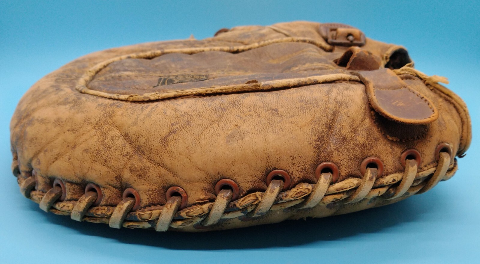 Vintage Antique Early 20th Century A. J. Reach Buckleback Pillow