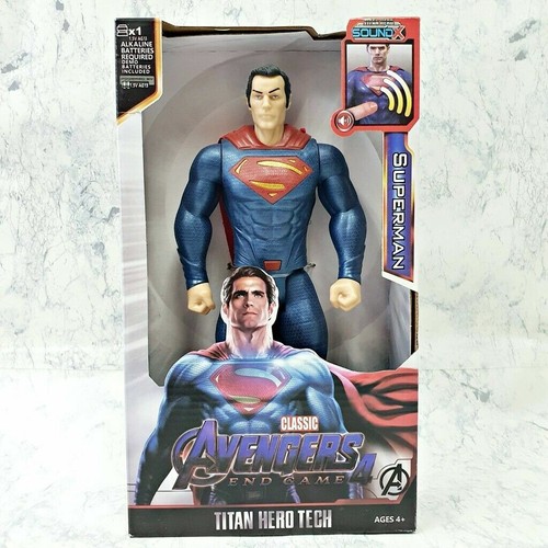 Talking Titan Hero Series SUPERMAN Marvel Infinity War Endgame Action Figure Toy