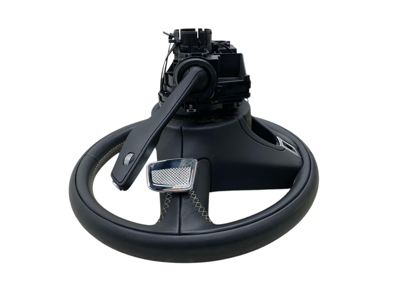 2016-2020 BENTLEY BENTAYGA OEM STEERING WHEEL W/ AIRBAG CLOCKSPRING COMBO SWITCH