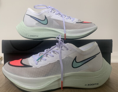 Nike ZoomX Vaporfly Next% White/Flash Crimson-Black US M Sz 10.5 ** New in Box** | eBay
