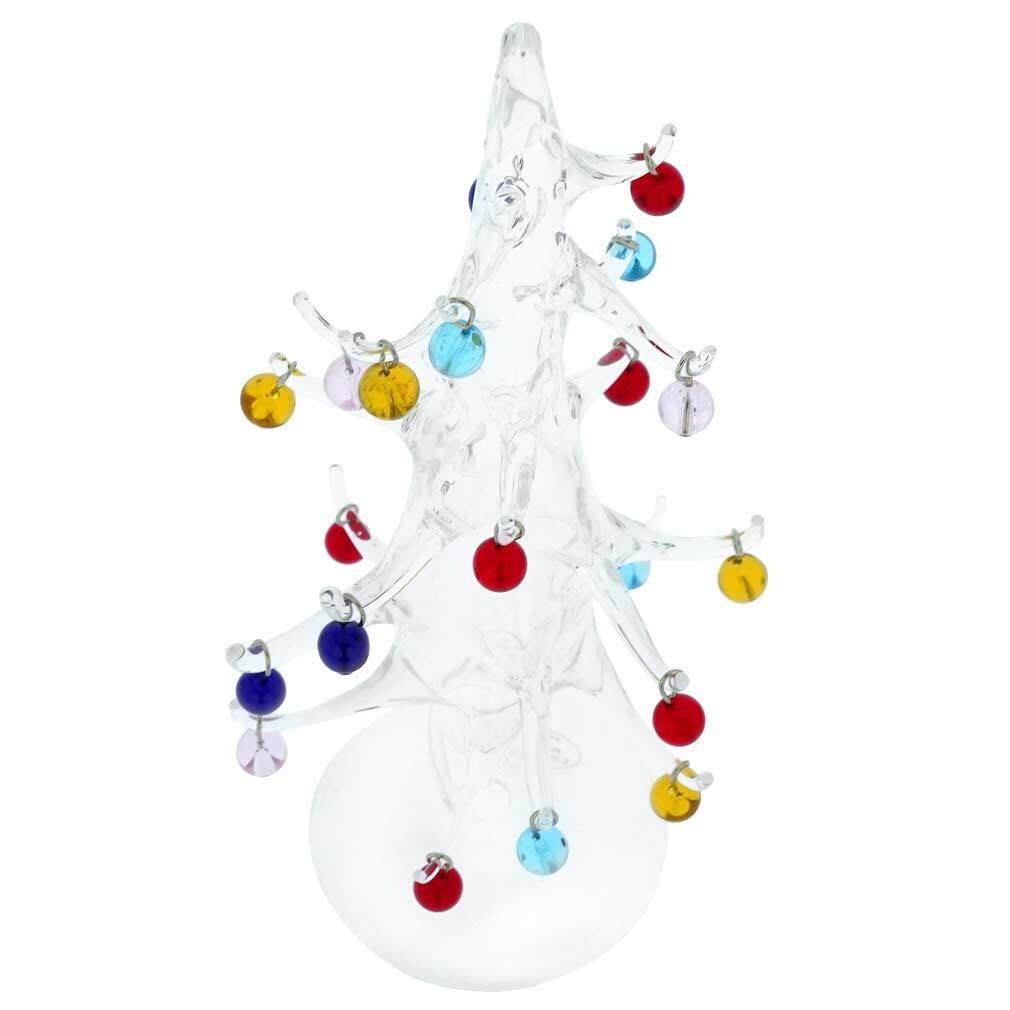 GlassOfVenice Murano Glass Christmas Tree With Ornaments eBay