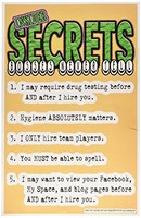 Poster 183 Student Attitude Poster: Secrets Bosses Never Tell Series, New, Free Poster 183 Student Attitude Poster: Secrets Bosses Never Tell Series, New, Free
