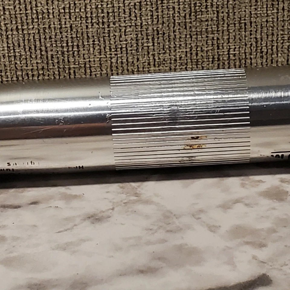 复古 HL 铝制 MTB 车把平杆 MTB-AL-110PP W:580 97.11 银色 — 第 4/4 张图片