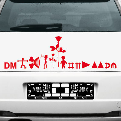 Depeche Mode Aufkleber Auto