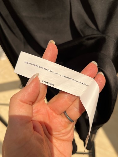 Adolfo Dominguez Costura Black Long Sleeve Women's Blouse Top Size 44 - Picture 12 of 14