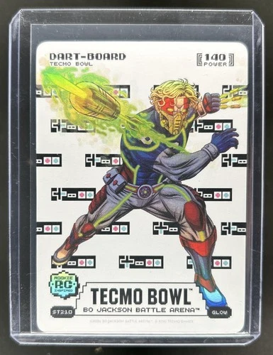 2026 Battle Arena Tecmo Bowl Dart-Board Rookie Glow Sore Thumb Battlefoil #ST210