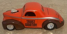 1941 Willys Coupe Street Rod 1:25 Die Cast Trust Worthy Coin Bank