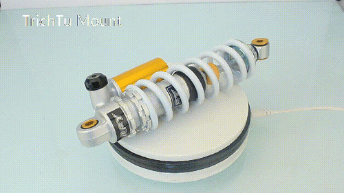 Motocycle Rear Shock Absorber For Yamaha Banshee 350 YFZ350 Spring White 1987-06 - Picture 19 of 19