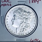 1884 O BU GEM MORGAN SILVER DOLLAR UNC MS+++ U.S. MINT RARE COIN 6196 — photo 1