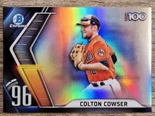 2022 Bowman Chrome Bowman Scouts Top 100 Colton Cowser #BTP-96
