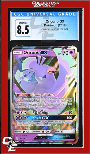 Oricorio-GX graded CGC 8.5 for sale on eBay